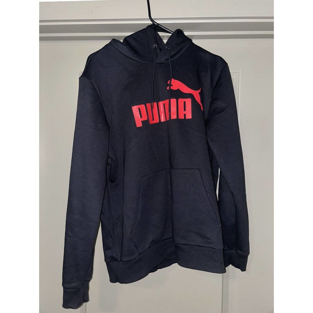 Men’s Black And Red Puma Size Small Hoodie Pullover